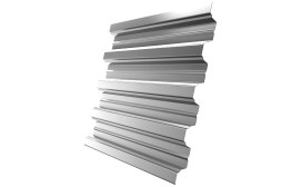 Профнастил кровельный GL-H75R Цинк 0.9 Zn