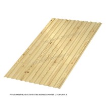 Профнастил стеновой МП-10x1100 ECOSTEEL текстурированный 0.5 Сосна