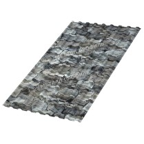 Профнастил кровельный МП-20x1100 ECOSTEEL 0.5 Белый Камень