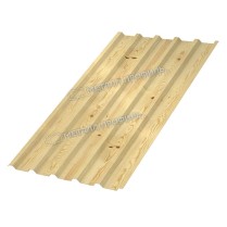 Профнастил стеновой МП-35x1035 ECOSTEEL текстурированный 0.5 Сосна