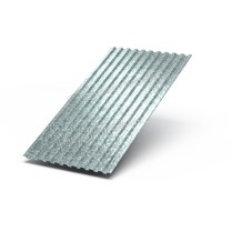Профнастил стеновой C-21х1000 Цинк 0.35 Zn