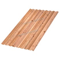 Профнастил стеновой МП-20х1100 ECOSTEEL текстурированный 0.5 Кедр
