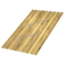 Профнастил кровельный МП-20x1100 ECOSTEEL текстурированный 0.5 ЗолотойДуб